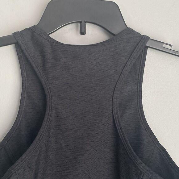 Outdoor Voices Athena Crop Racerback Top Women's Size M Charcoal Gym Athleisure - Picture 9 of 11